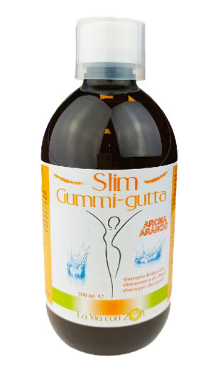 SLIM GUMMI-GUTTA 500 ml (aroma Arancio) - Controllo del Peso Corporeo